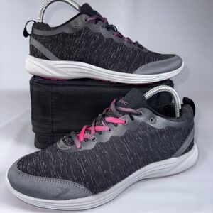 Vionic‎ Sneakers Walking Shoes Comfort Lightweight Pink Accents Size 8.5